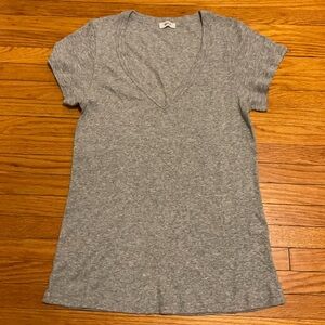 NEW WITH TAGS WILT APPAREL CLASSIC RIB TEE FOR LAYERING SIZE SMALL GREY